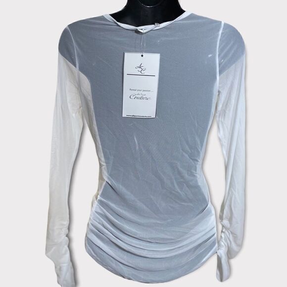 Mesh Long Sleeve Shirt  - Picture 2 of 10